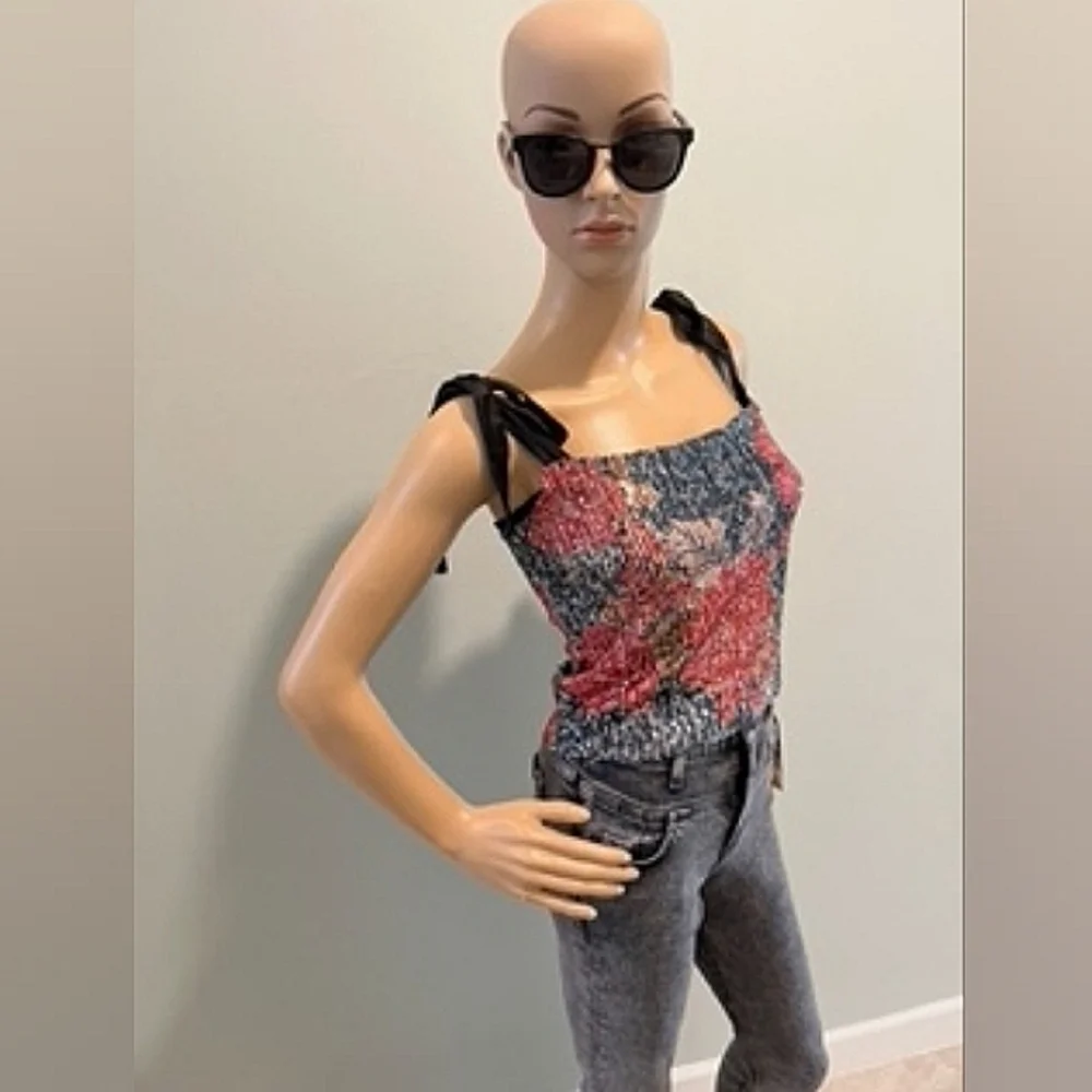 Intimately by Free People Sequins‎ Tube Top Size M NWT